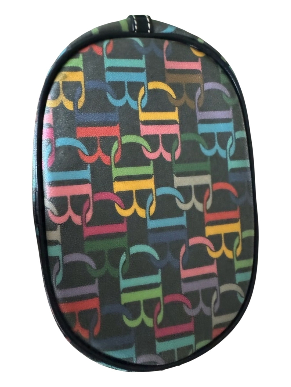 Dooney & Bourke "It" Collection Multicolor Monogram Hobo Bag GUC - Picture 3 of 7